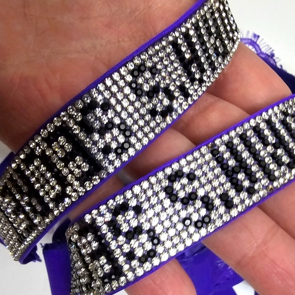 Victoria's Secret Bombshell Add 2 Cups Very Sexy Bling Spellout Strap PushUp Bra - Picture 7 of 10